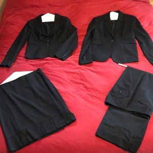 Matching sz8 4 piece black suit from The Limited